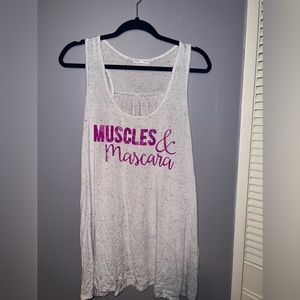 Muscles & Mascara Tank